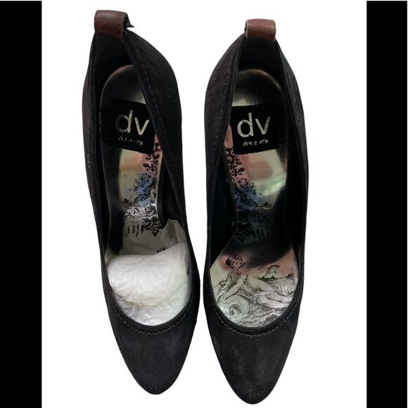 DV by Dolce Vita pumps, black suede, 4.5” heel, size 7.5, never worn - Picture 2 of 5